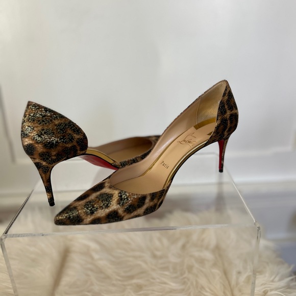 Leopard print Christian Louboutin heels - Picture 3 of 11
